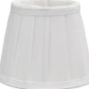 Oriva Emily Plisserad Lampskärm Ø16cm Vit* Plisserade Lampskärmar