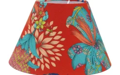 Mönstrade Lampskärmar<PR Home Empire Kimono Lampskärm Ø27cm Red