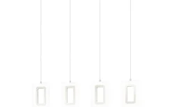 Avlånga Taklampor<Eglo Enaluri Taklampa 88cm LED 3000K 4x5,4W Matt Nickel