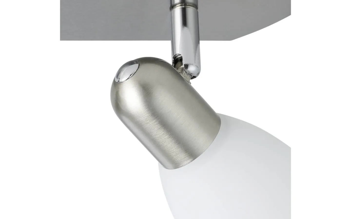 Eglo Enea Takspotlight 30cm Nickel* Avlånga Takspotlights|Takspot Med 2 Lampor