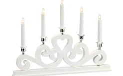 Eneby Adventsljusstake 36cm 5L Vit