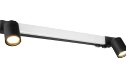 Badrumslampor Vägg<Trio Lighting Enrico H2O LED + 2xGU10 Vägglampa 60cm mattsvart IP44