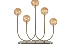 Enya Adventsljusstake 40cm Antikmässing/Amber