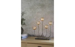 Enya Adventsljusstake 40cm Antikmässing/Amber