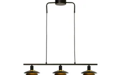 Aneta Epsilon Taklampa 86cm Svart* Avlånga Taklampor