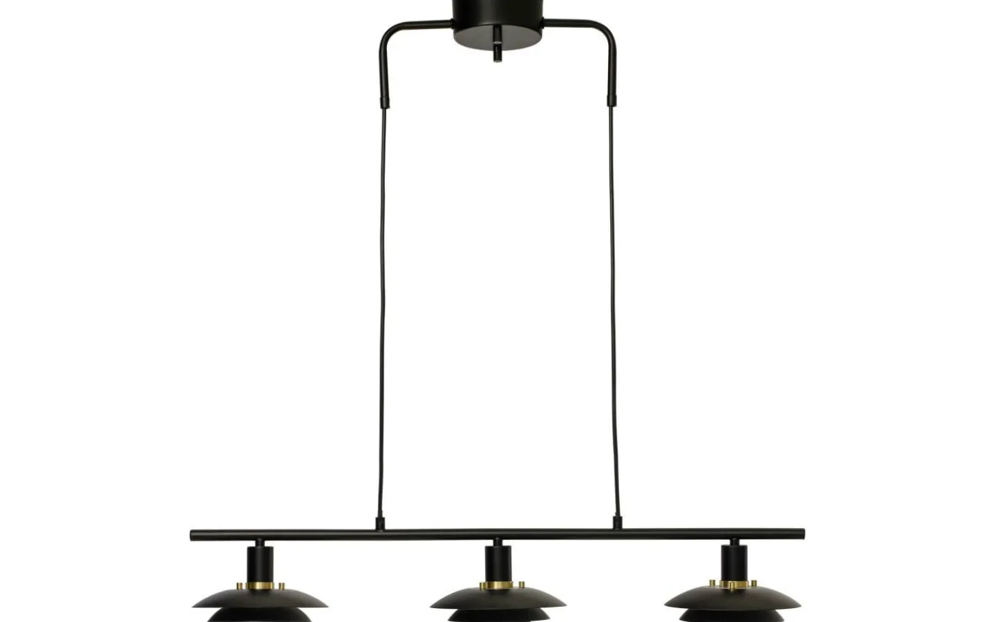 Aneta Epsilon Taklampa 86cm Svart* Avlånga Taklampor