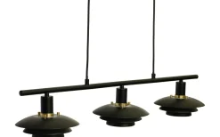 Aneta Epsilon Taklampa 86cm Svart* Avlånga Taklampor