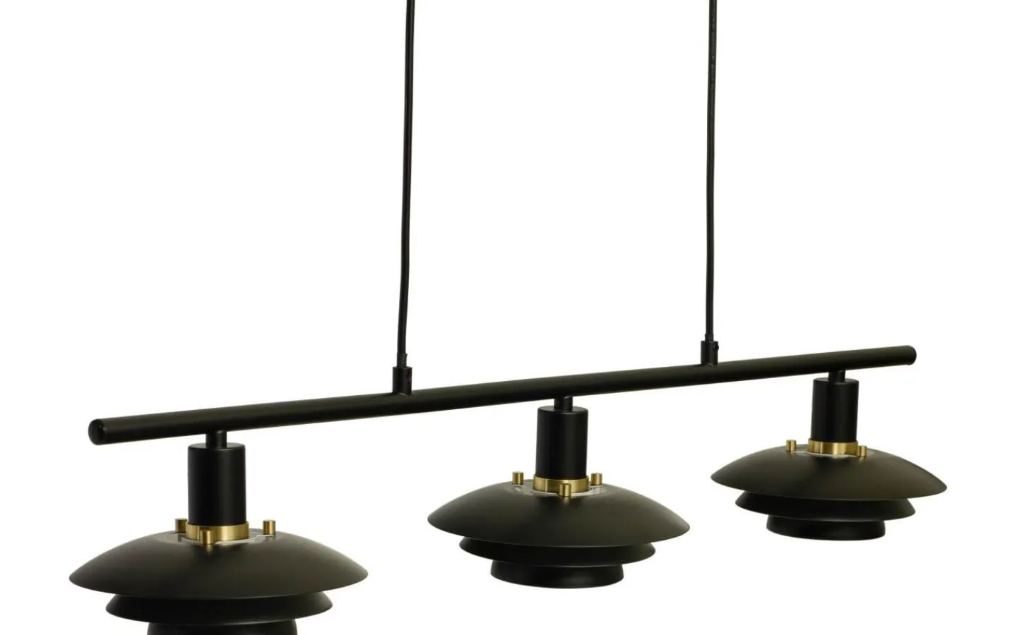 Aneta Epsilon Taklampa 86cm Svart* Avlånga Taklampor