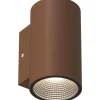 Erik I Vägglampa LED 3W 3000K Corten IP65