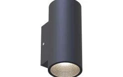 Erik II Vägglampa LED 2x3W 3000K Antracit IP65