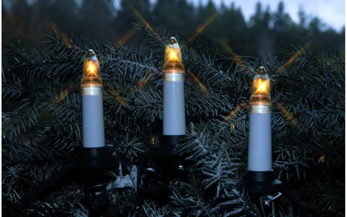 Star Trading Erik Julgransbelysning 25L LED Enkelledad IP44* Klassisk Julgransbelysning