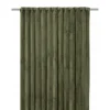 Svanefors Estelle Sammet Gardin 2P Mossa 2x135x280cm* Mörkläggningsgardiner|Enfärgade Gardiner