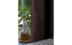 Svanefors Estelle Sammet Gardin 2P Mocca 2x135x280cm* Mörkläggningsgardiner|Enfärgade Gardiner