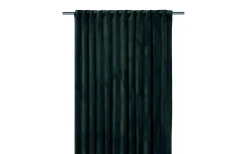 Estelle Sammet Gardin 2P Mörkgrön 2x135x280cm