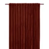 Mörkläggningsgardiner|Enfärgade Gardiner<Svanefors Estelle Sammet Gardin 2P Rost 2x135x280cm