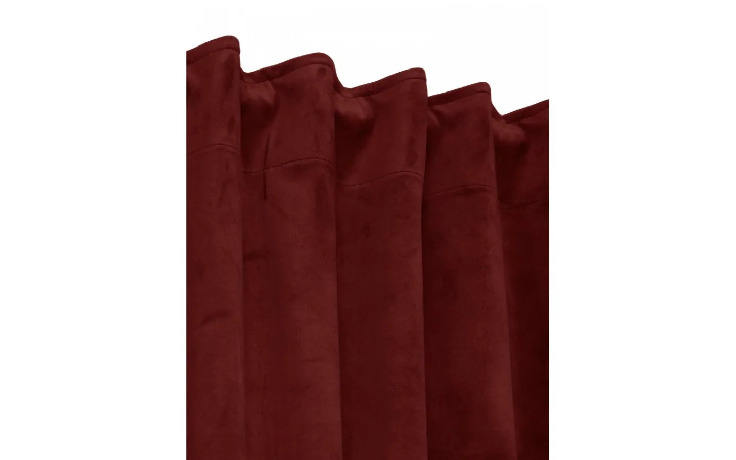 Mörkläggningsgardiner|Enfärgade Gardiner<Svanefors Estelle Sammet Gardin 2P Rost 2x135x280cm