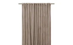 Svanefors Estelle Sammet Gardin 2P Sand 2x135x320cm* Enfärgade Gardiner|Mörkläggningsgardiner