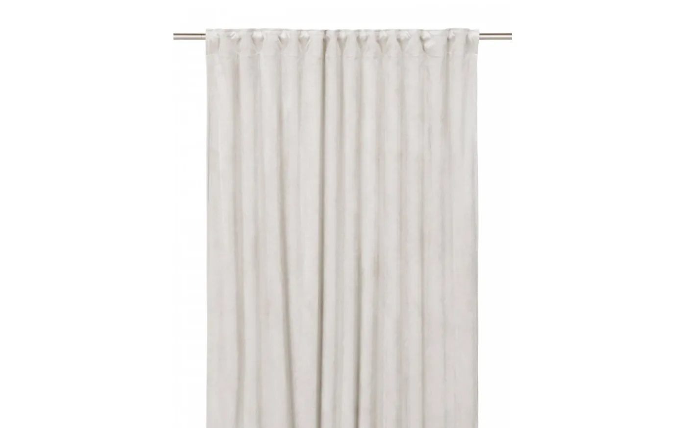 Estelle Sammet Gardin 2P Vit 2x135x280cm