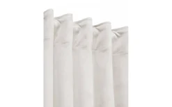 Estelle Sammet Gardin 2P Vit 2x135x280cm