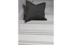 Kuddfodral<Svanefors Estelle Sammet Kuddfodral Antracit 45x45cm