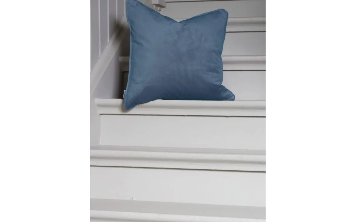 Kuddfodral<Svanefors Estelle Sammet Kuddfodral Denim 45x45cm