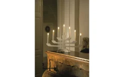 Visa Alla Adventsljusstakar|Adventsljusstakar 31-60 Cm<Konstsmide Ester Adventsljusstake 7L 39cm Vit
