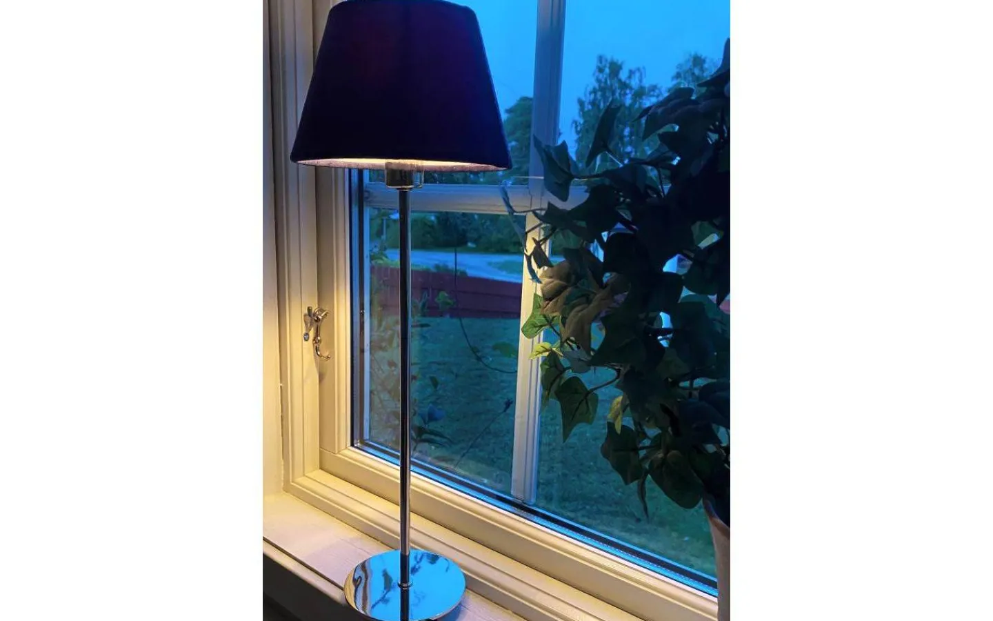 Vardagsrum|Lampfötter<Aneta Ester Lampfot 43cm Silver