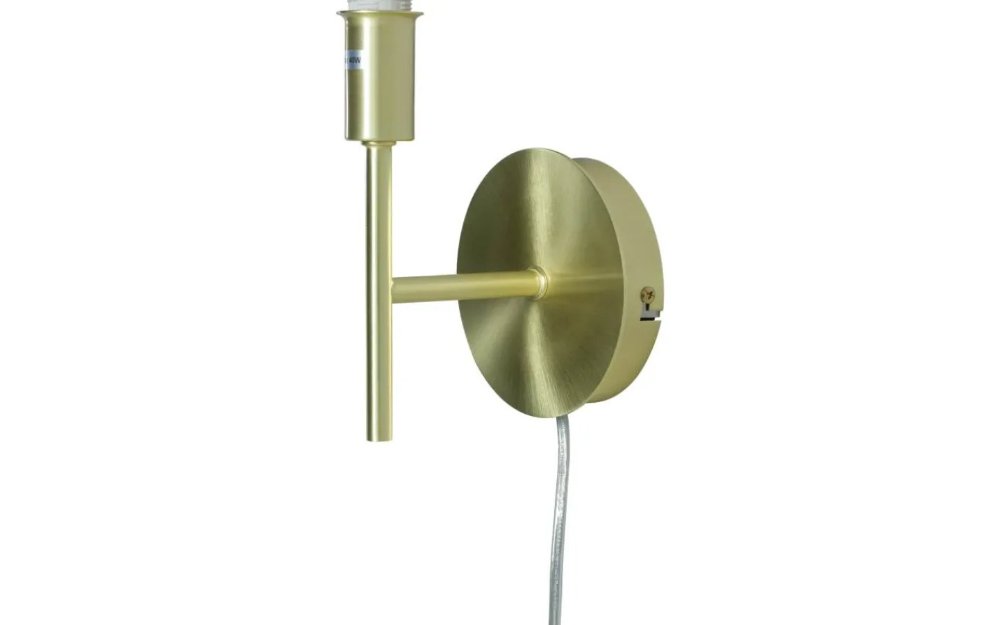 Aneta Ester Vägglampa Matt Mässing* Lampetter