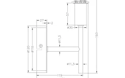 Ester Vägglampa Vit