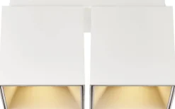 Takspot Med 2 Lampor<Nordlux Ethan Takspotlight 2L Vit