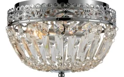 Markslojd Etienne Kristallplafond 25cm 2L Krom* Badrumslampor Tak|Kristallplafonder