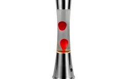 Etna Lavalampa 40cm LED Krom