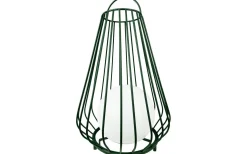 Ljuslyktor|Uppladdningsbara Lampor Utomhus<Dyberg Larsen Evesham Laddbar/Solcells Lykta 48cm LED 2700K Grön IP44