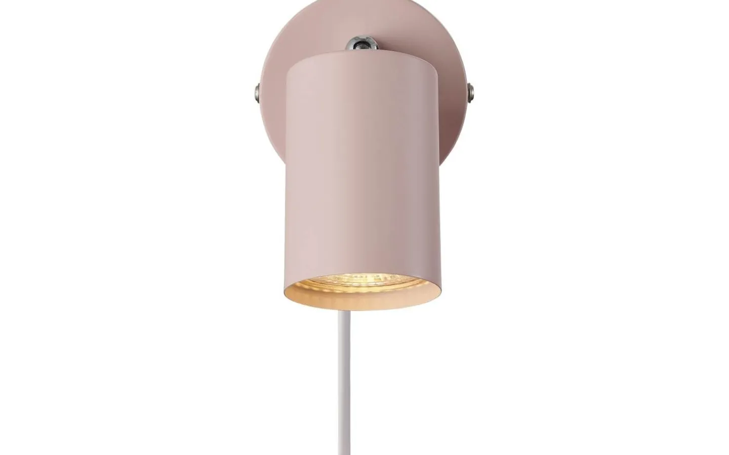 Barnrum|Läslampor<Nordlux Explore Vägglampa Puderrosa