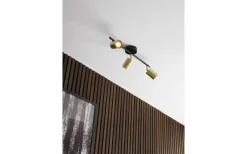 Avlånga Takspotlights|Takspot Med 3 Lampor<Nordlux Explorer Takspotlight 3L 48cm Mässing
