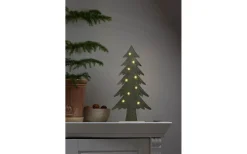 Batteri Julpynt Inomhus<Star Trading Fabbe Batteridriven Bordsdekoration Gran 36cm