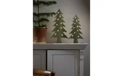 Batteri Julpynt Inomhus<Star Trading Fabbe Batteridriven Bordsdekoration Gran 36cm