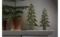 Batteri Julpynt Inomhus<Star Trading Fabbe Batteridriven Bordsdekoration Gran 36cm