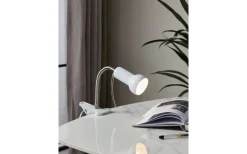 Klämlampor<Eglo Fabio Klämlampa Vit