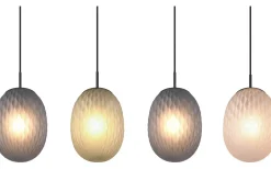 Trio Lighting Facette Taklampa 4-st E27 mattsvart/flerfärgad* Avlånga Taklampor