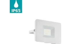 Led Strålkastare<Eglo Faedo 3 Strålkastare LED 5000K 21W Vit IP44
