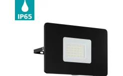 Eglo Faedo 3 Strålkastare LED 5000K 53W Svart IP44* Led Strålkastare