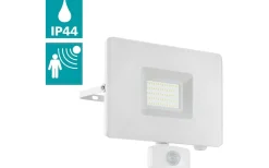 Faedo 3 Strålkastare Rörelse LED 5000K 53W Vit IP44