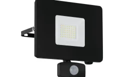 Faedo 3 Strålkastare Rörelse LED 5000K 31W Svart IP44