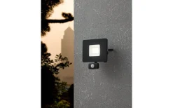 Faedo 3 Strålkastare Rörelse LED 5000K 31W Svart IP44