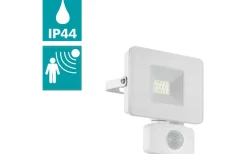 Faedo 3 Strålkastare Rörelse LED 5000K 10W Vit IP44