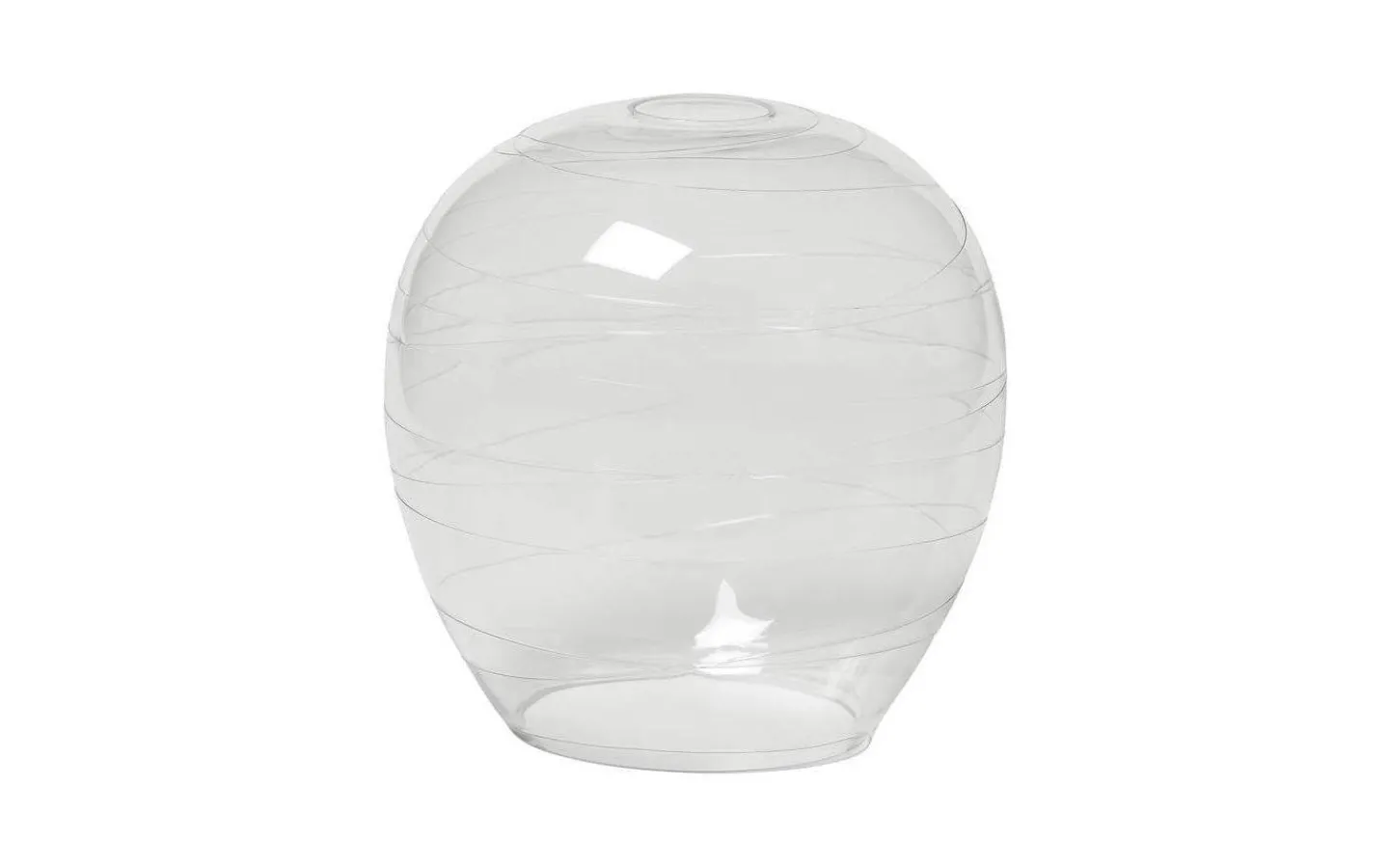 ArmaturHantverk Falun Glasskärm Rund Ø21cm Klar* Takskärmar