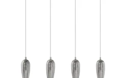 Avlånga Taklampor<Eglo Farsala Taklampa 98cm G9 LED 3000K 4x3W Nickel