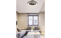 Reality Farsund Takfläkt 49cm LED grå* Takfläktar