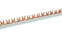 Malmbergs Fasskena 1-fas, 2-polig, Gaffel, 1+N-pol, 10 mm², 57 moduler* Normkomponenter